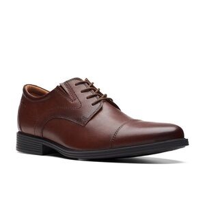 Clarks Men’s Whiddon Cap-Toe Oxfords- Size 7.5